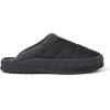 imageDearfoams Womens Ryan Quilted Nylon Clog SlipperBlack