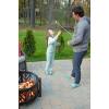 imageDearfoams mens Matching Family IndoorOutdoor Summer Camping Slide SlipperGreen