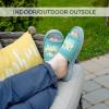 imageDearfoams mens Matching Family IndoorOutdoor Summer Camping Slide SlipperGreen