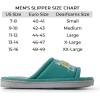 imageDearfoams mens Matching Family IndoorOutdoor Summer Camping Slide SlipperGreen