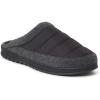imageDearfoams Womens Ryan Quilted Nylon Clog SlipperBlack