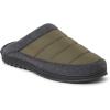 imageDearfoams Womens Ryan Quilted Nylon Clog SlipperLoden