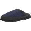 imageDearfoams Womens Ryan Quilted Nylon Clog SlipperNavy Blazer