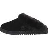 imageDearfoams Mens Suede Closed Toe Scuff SlipperBlack
