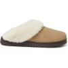 imageDearfoams Mens Suede Closed Toe Scuff SlipperDesert