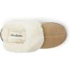 imageDearfoams Mens Suede Closed Toe Scuff SlipperDesert