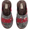 imageDearfoams Womens Alpine Print Family Mood Bear Scuff SlipperHoney Bear