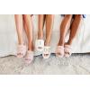 imageDearfoams Womens Bride and Bridesmaid Gifts I Do Crew Matching Bridal Slippers for Wedding and Bachelorette PartyBride I Do