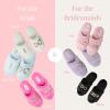 imageDearfoams Womens Bride and Bridesmaid Gifts I Do Crew Matching Bridal Slippers for Wedding and Bachelorette PartyHot Pink Bride to Be
