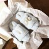 imageDearfoams Womens Bride and Bridesmaid Gifts I Do Crew Matching Bridal Slippers for Wedding and Bachelorette PartyI Do Blue