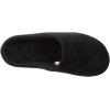 imageDearfoams Womens Df Velour Clog SlipperBlack