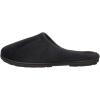 imageDearfoams Womens Df Velour Clog SlipperBlack