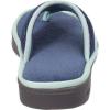 imageDearfoams Womens Mesh Thong Slippers Small Indigo