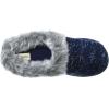 imageDearfoams Womens Spacedye Cable Knit Clog SlipperPeacoat