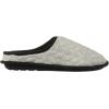 imageDearfoams womens Cable Quilt Bound ClogLight Heather Grey