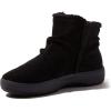 imageDearfoams Womens Pine All Day Comfort and Water Resistant Ankle BootBlack