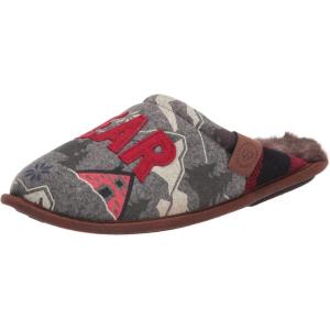 imageDearfoams Womens Alpine Print Family Mood Bear Scuff SlipperSleepy Bear