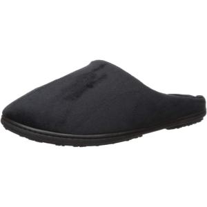 imageDearfoams Womens Df Velour Clog SlipperBlack