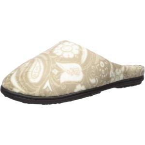 imageDearfoams Womens Df Velour Clog SlipperPaisley