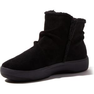 imageDearfoams Womens Pine All Day Comfort and Water Resistant Ankle BootBlack