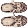 imageDearfoams Womens Lil Bear Adult Clog SlipperLeopard