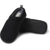 imageDearfoams Womens Nathan Waffle Knit Clog SlipperBlack