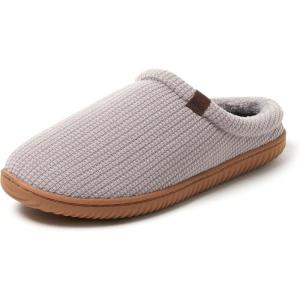 imageDearfoams Mens Case Casual Clog SlipperGrey
