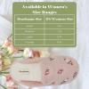 imageDearfoams Womens Fuzzy Mom Easter Valentines Mothers Day SlippersPink