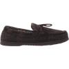 imageDearfoams Gifts for Men Dad Brother Husband  Mens Moccasin Slippers  Breathable Memory Foam Toby Mens SlipperBrown Plaid