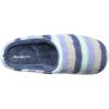 imageDearfoams Womens Memory Foam Washable Leslie Clog House Slipper with Wide WidthsBlue Multi