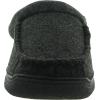 imageDearfoams Mens Brendan IndoorOutdoor Breathable Memory Foam Clog House Shoe with Wide WidthsDark Black