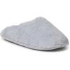 imageDearfoams Womens Bailey Plush Furry Scuff SlipperSleet