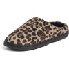 imageDearfoams Womens Memory Foam Indoor Outdoor Darcy Velour Clog House Slipper with Wide WidthsDesert