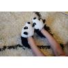 imageDearfoams UnisexChild Kids Toddlers Whimsical Animal Critter Washable SlipperPanda Bear
