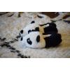 imageDearfoams UnisexChild Kids Toddlers Whimsical Animal Critter Washable SlipperPanda Bear