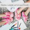 imageDearfoams UnisexChild Kids Toddlers Whimsical Animal Critter Washable SlipperUnicorn