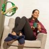imageDearfoams Womens Hannah Chenille Knit Clog SlippersPeacoat Solid