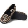 imageDearfoams Womens Rebecca Chenille Closed Back SlipperLeopard Velour