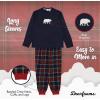 imageDearfoams Kids 2Piece Loose Fit Pajama SetMenscozy Bear