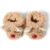 imageDearfoams Matching Family Holiday Christmas Reindeer ampamp Turkey ScuffBaby Reindeer