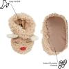imageDearfoams Matching Family Holiday Christmas Reindeer ampamp Turkey ScuffBaby Reindeer