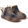 imageDearfoams Mens Alpine Brixen IndoorOutdoor Memory Foam Comfort BootBlue Plaid