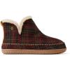 imageDearfoams Mens Alpine Brixen IndoorOutdoor Memory Foam Comfort BootRed Plaid