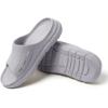 imageDearfoams Mens Eva Lightweight Regrind Pillow Slide SandalSleet