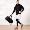 imageDearfoams Mens Grafton Shearling IndoorOutdoor Clog SlipperLoden Taping