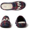 imageDearfoams Mens Papa Bear SlipperBlue Tartan Plaid
