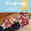 imageDearfoams Mens Papa Bear SlipperRedBlue Plaid