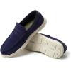 imageDearfoams Mens Rollins Slip on Shoe Comfortable Lightweight Machine Washable with Arch Support LoaferPeacoat