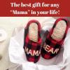 imageDearfoams Womens Mama Bear SlipperBuffalo Plaid