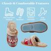 imageDearfoams Womens Mama Bear SlipperRedBlue Plaid